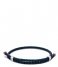 Tommy Hilfiger  Double Wrap Logo Bracelet Blue (TJ2790225)